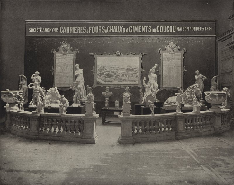 Statuary in Cement by American Photographer