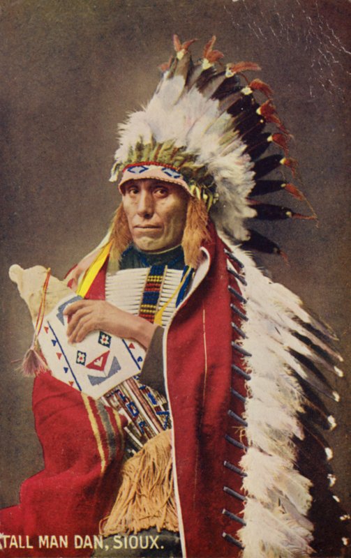 Tall Man Dan, Sioux by American Photographer