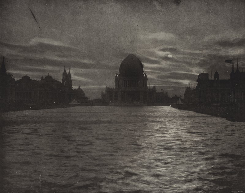 The Grand Basin by Moonlight by American Photographer