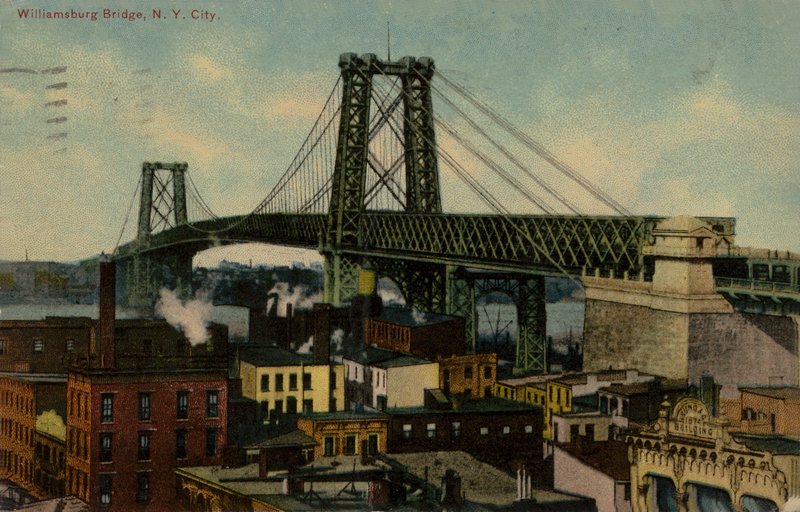 Williamsburg Bridge, New York City, USA by American Photographer