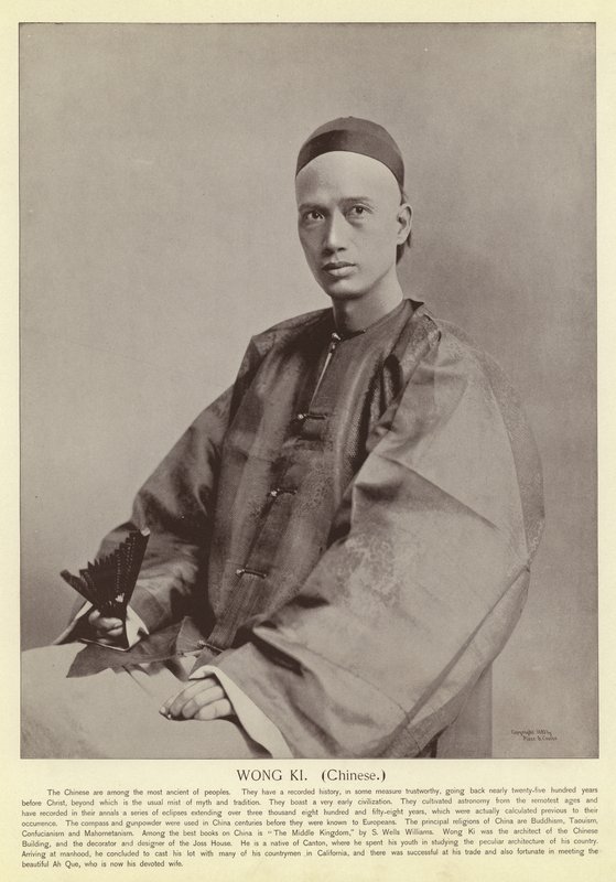 Wong Ki, Chinese by American Photographer