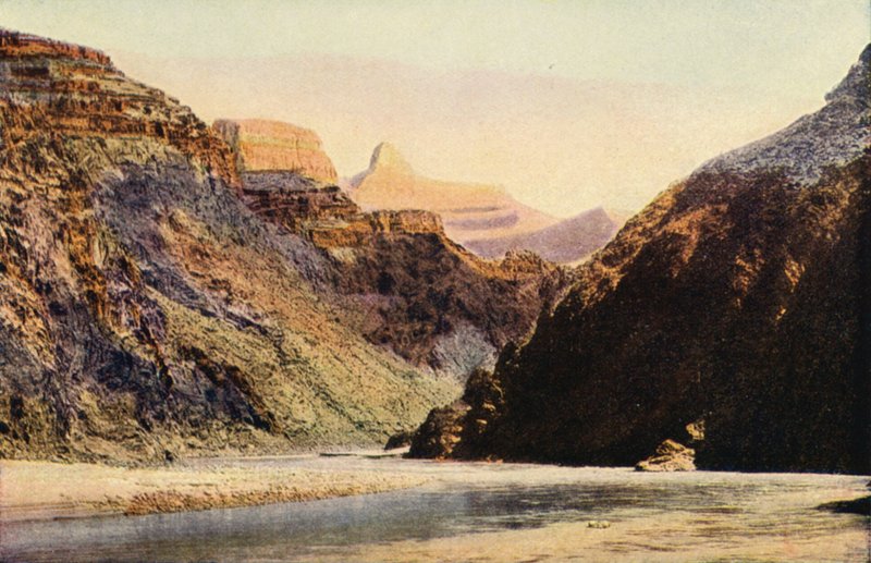 Zoroaster from the River, Grand Canyon National Park by American Photographer