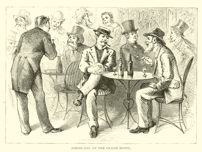 Americans at the Grand Hotel by American School