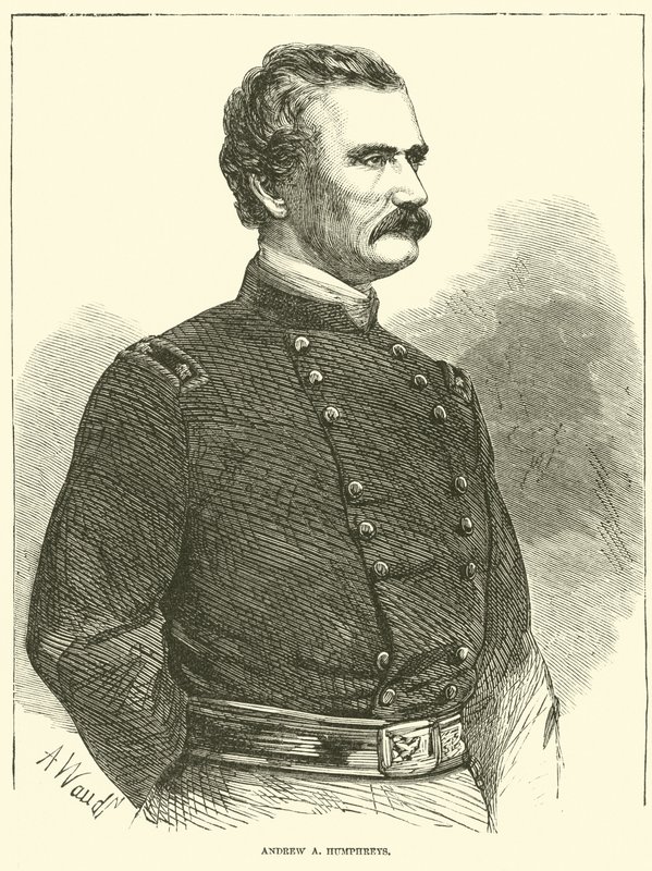 Andrew A Humphreys, August 1863 by American School