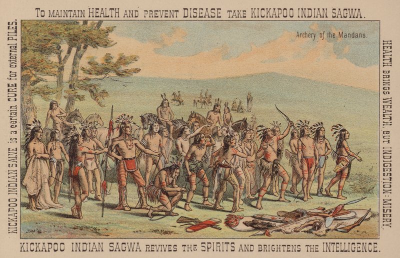 Archery of the Mandans by American School
