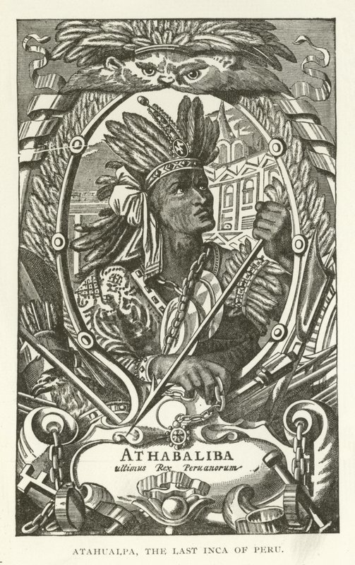 Atahualpa, the last Inca of Peru by American School