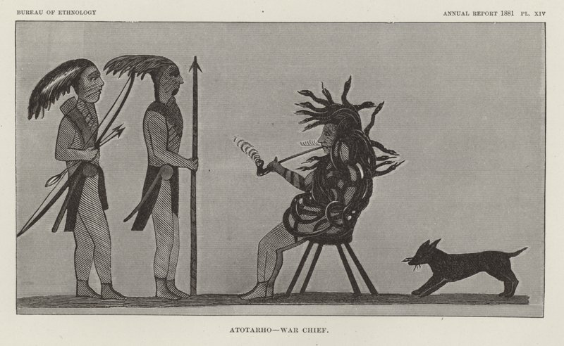 Atotarho - War Chief by American School