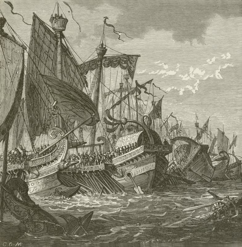 Battle of Lepanto by American School
