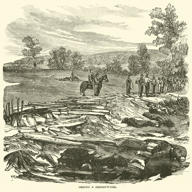 Behind a Breastwork, September 1862 by American School