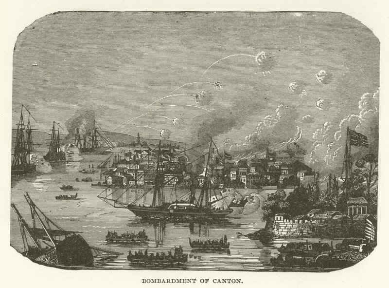 Bombardment of Canton by American School
