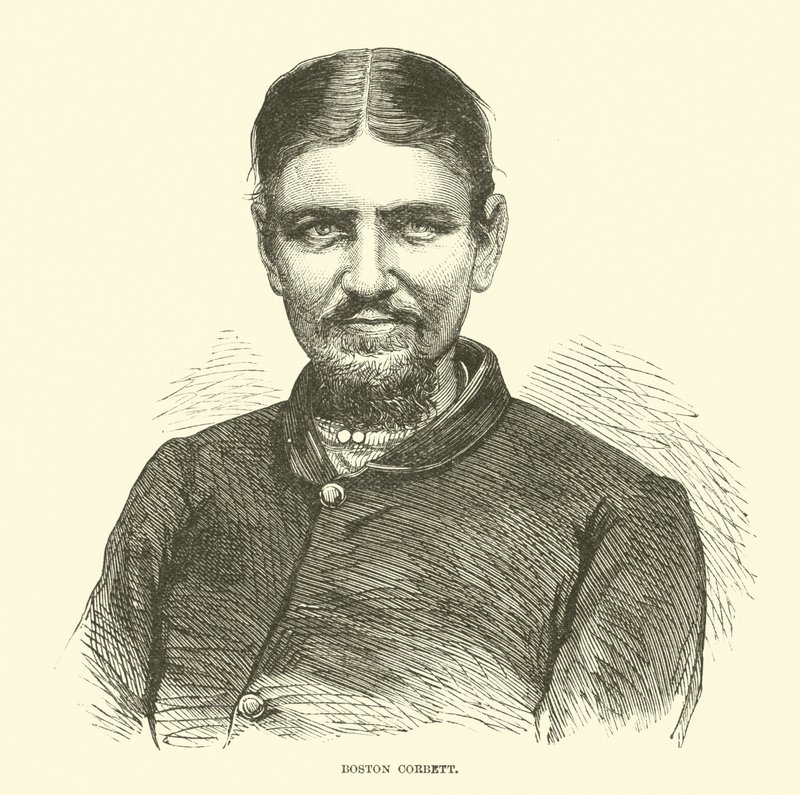 Boston Corbett, April 1865 by American School