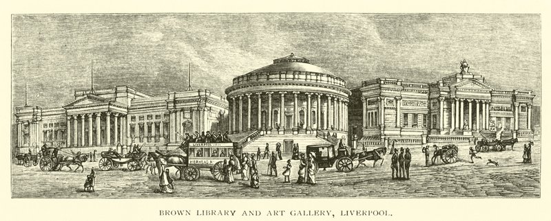 Brown Library and Art Gallery, Liverpool by American School
