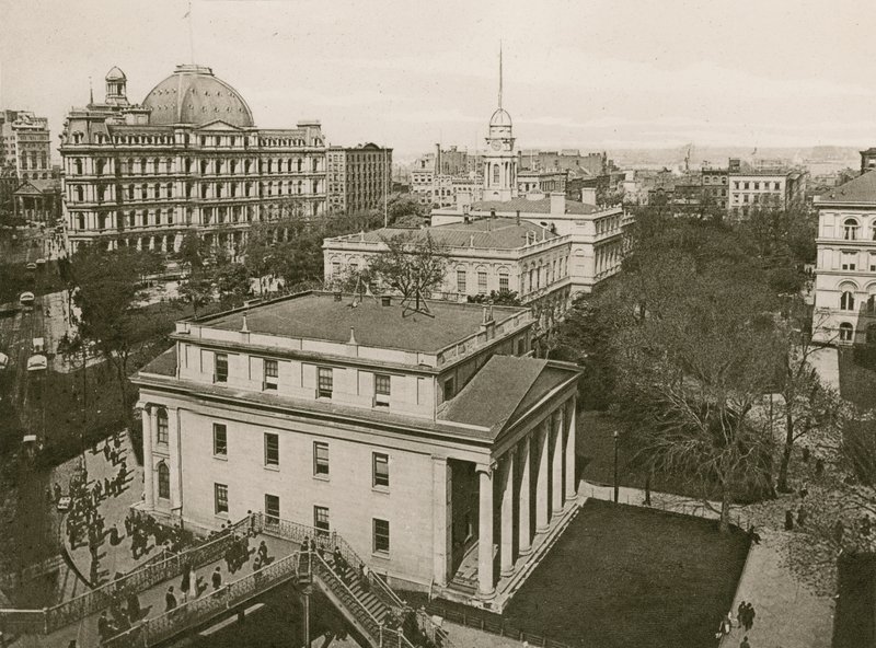 City Hall Park, N.Y. by American School