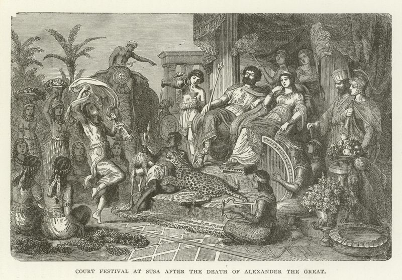 Court Festival at Susa After the Death of Alexander the Great by American School