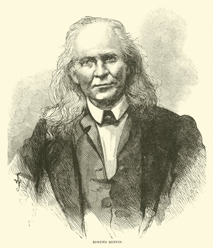 Edmund Ruffin, April 1865 by American School