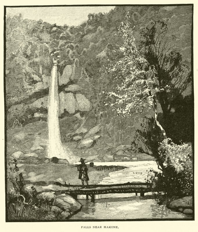 Falls near Hakone by American School