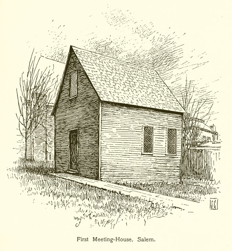 First Meeting-House, Salem by American School