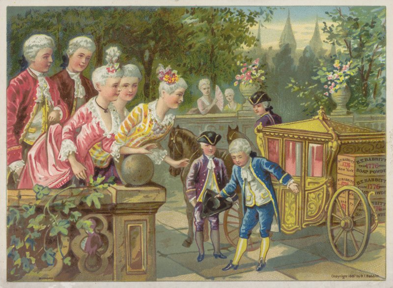 French Aristocrats by American School