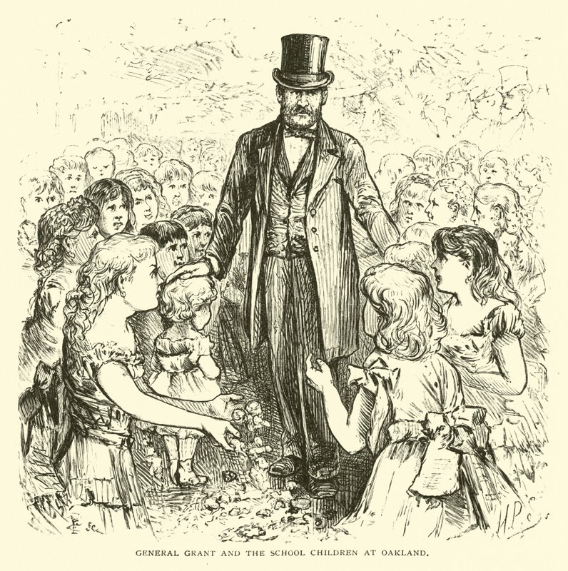 General Grant and the School Children at Oakland by American School