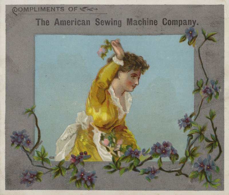 Girl Waving by American School