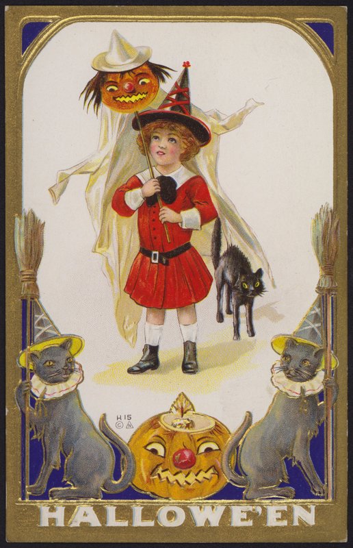 Halloween Card by American School