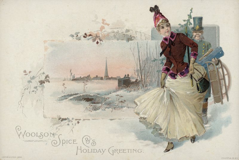 Holiday Greeting Card by American School