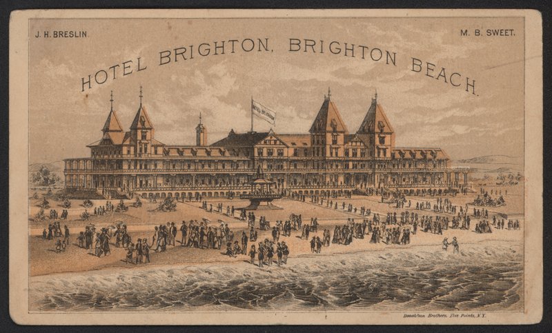 Hotel Trade Card by American School