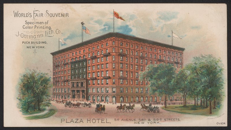 Hotel Trade Card by American School
