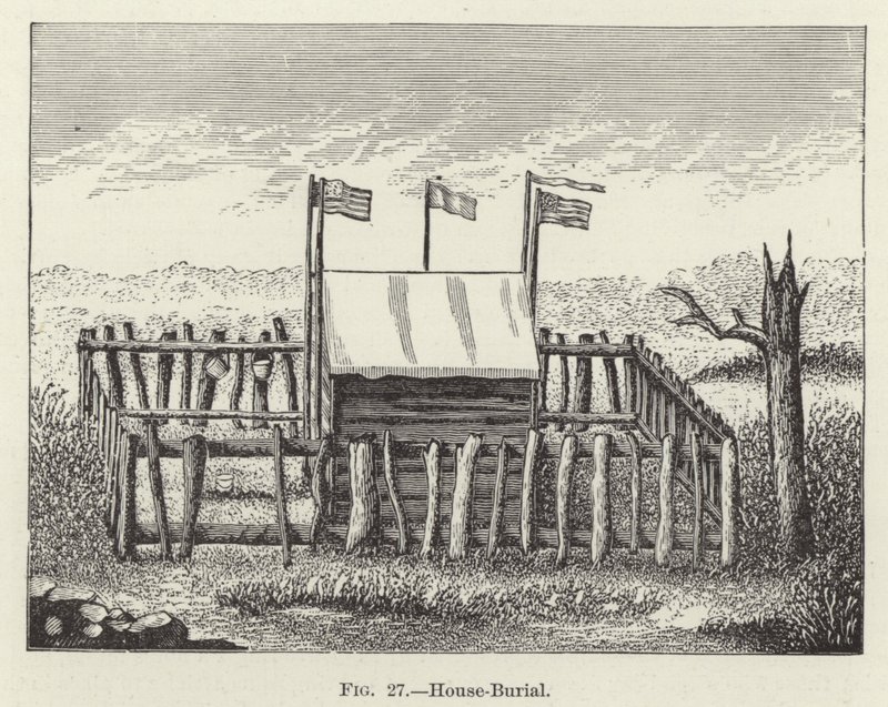 House Burial by American School