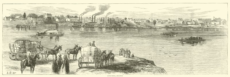 Little Rock, Arkansas, August 1863 by American School