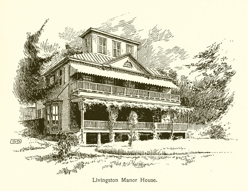 Livingston Manor House, Washington in New York by American School