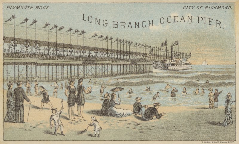 Long Branch Ocean Pier by American School