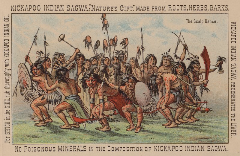 Native American Scalp Dance by American School