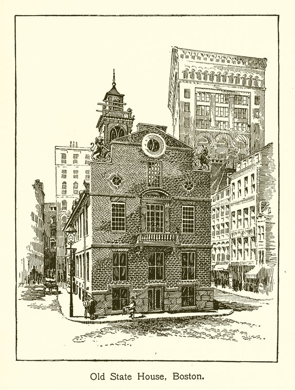 Old State House, Boston by American School