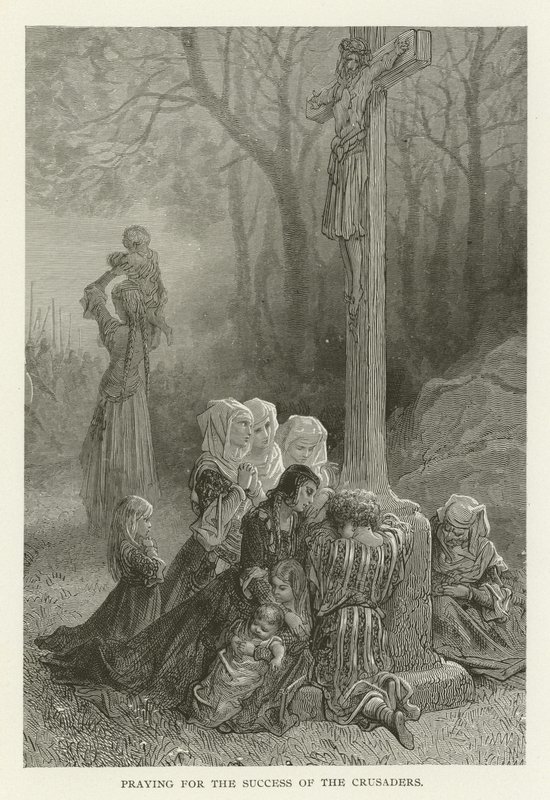 Praying for the Success of the Crusaders by American School