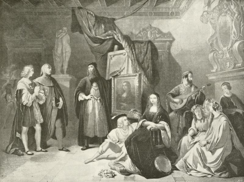 Raphael Introduced to Da Vinci by American School