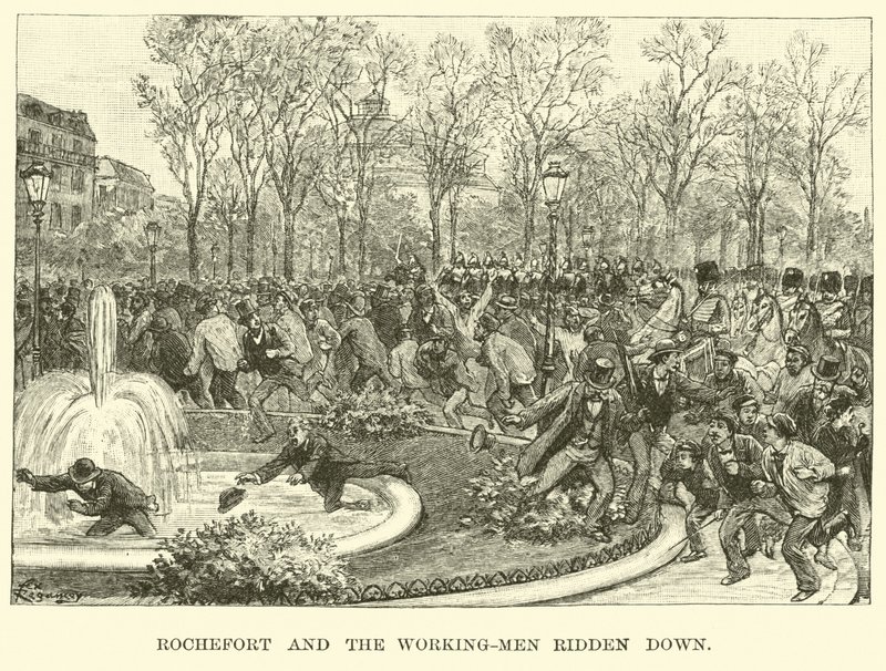 Rochefort and the working-men ridden down by American School