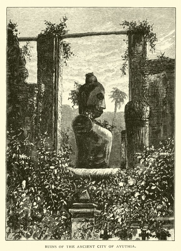 Ruins of the Ancient City of Ayuthia by American School