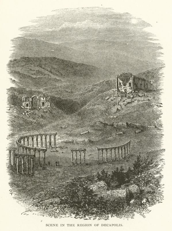 Scene in the Region of Decapolis by American School