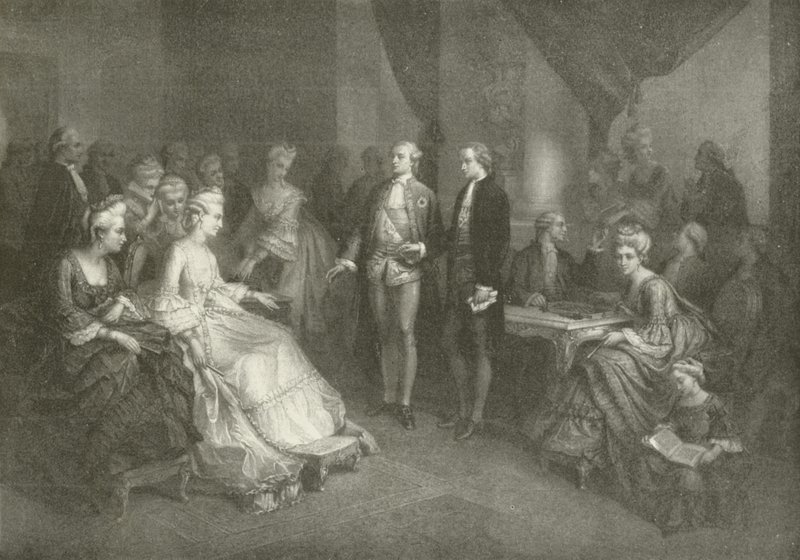 Schiller Presented to the Princess of Saxe Weimar by American School