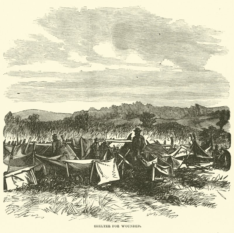 Shelter for Wounded, September 1862 by American School