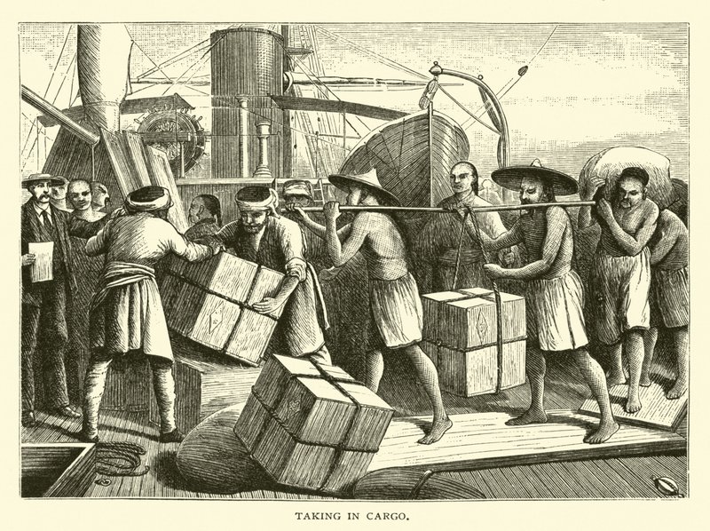 Taking in Cargo by American School