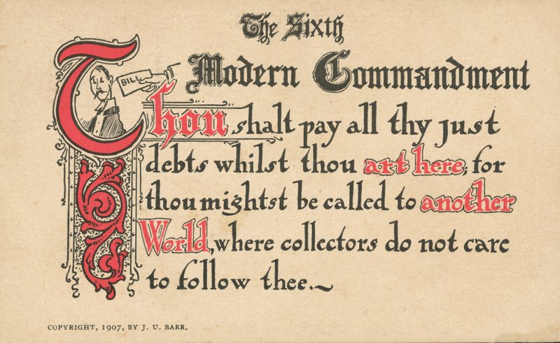 The Sixth Modern Commandment by American School