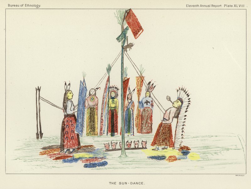 The Sun-Dance by American School