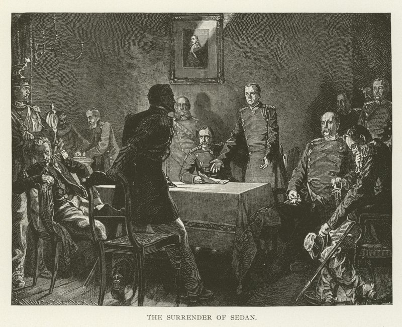 The Surrender of Sedan by American School