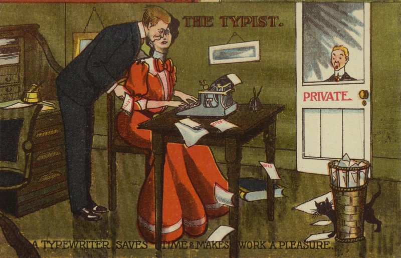 The Typist - a typewriter saves time and makes work a pleasure by American School