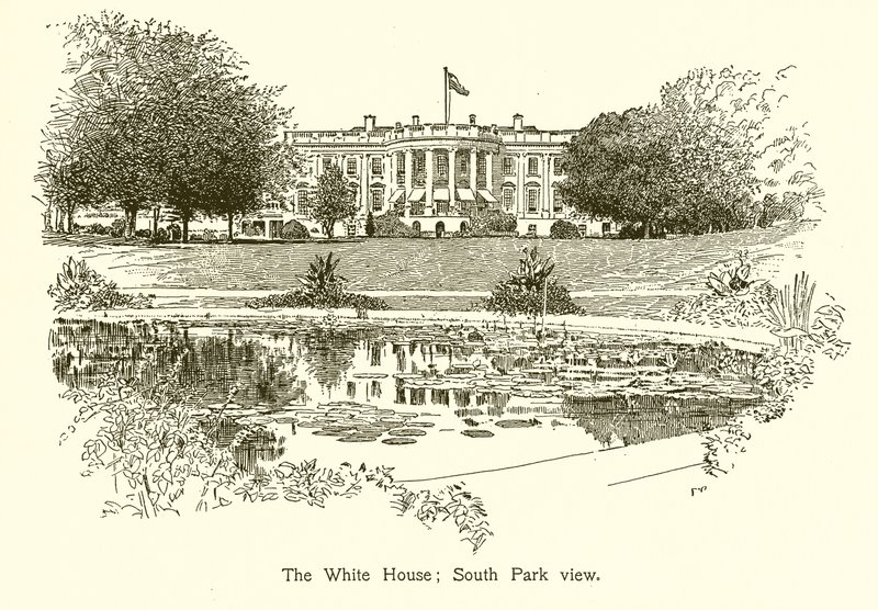 The White House; South Park view by American School