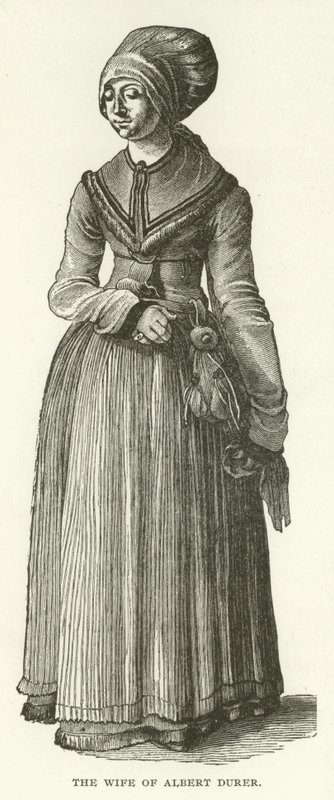 The Wife of Albrecht Dürer by American School