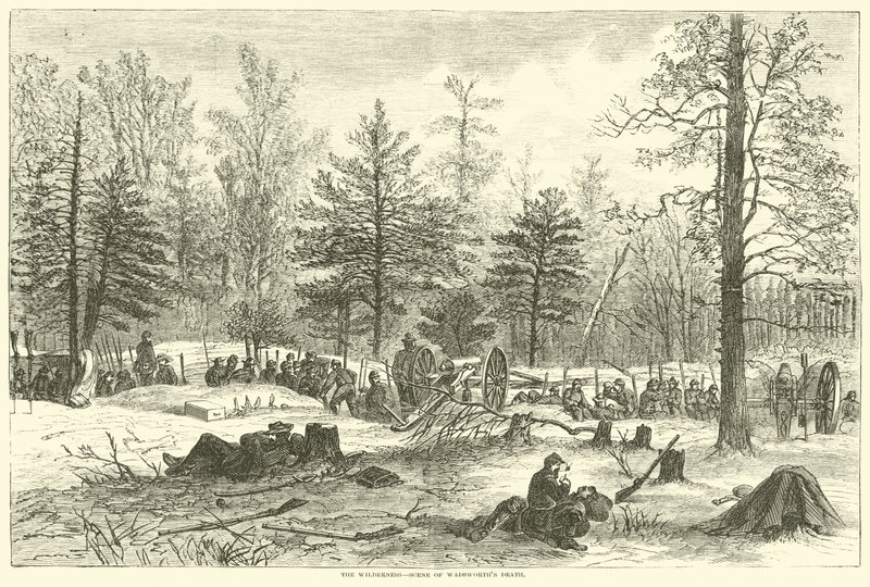 The Wilderness, Scene of Wadsworth