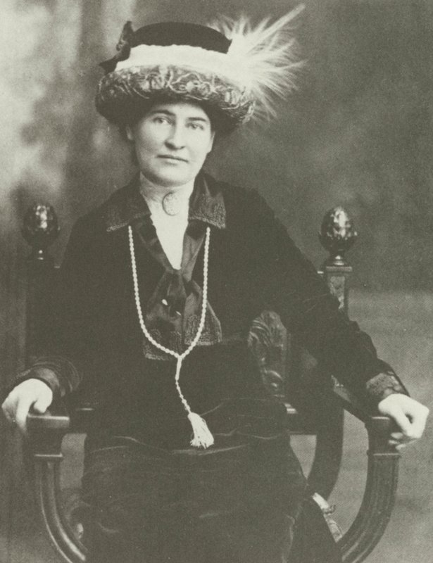 Willa Cather, c.1910 (engraving) by American School